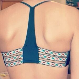 Women’s swim black bikini top size Small